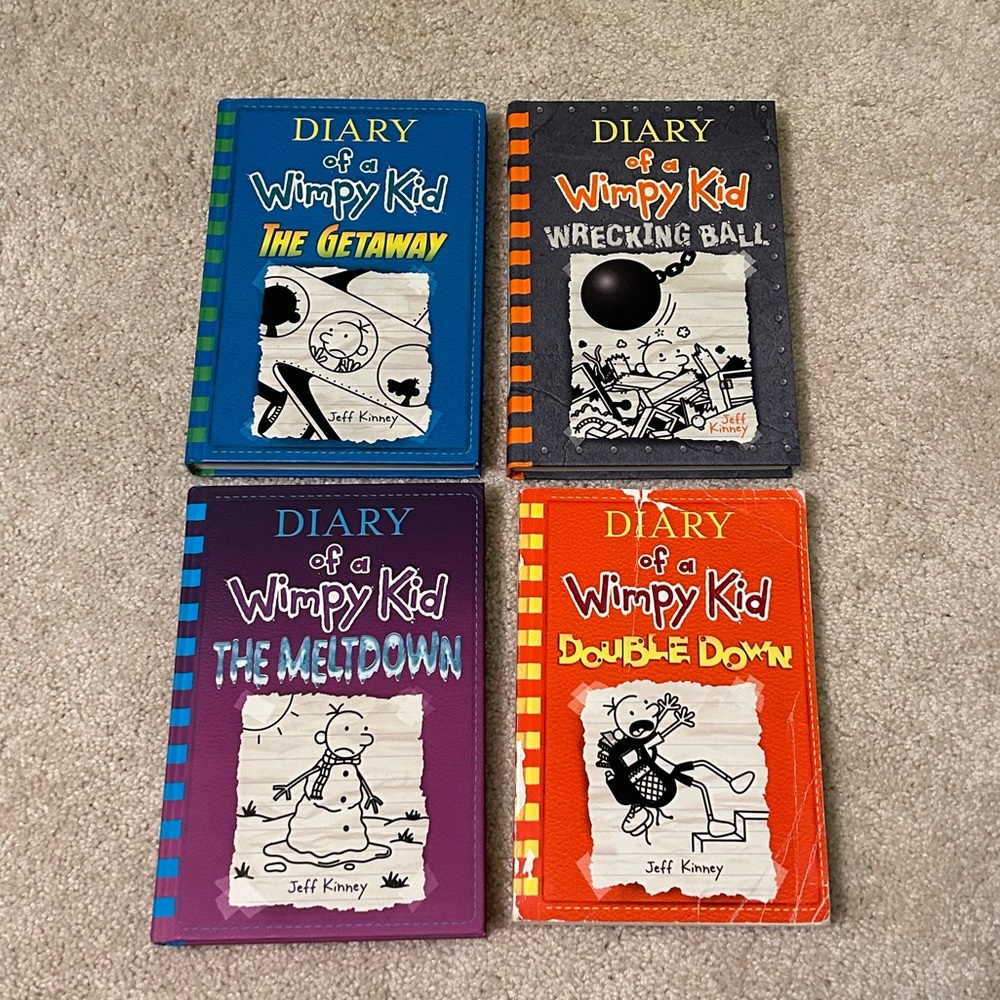 LAST CALL! diary of a wimpy kid book bundle!